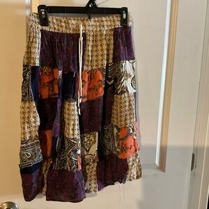 Bohemian Patchwork Skirt